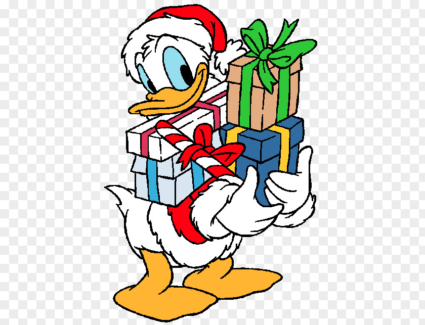 Donald Duck Mickey Mouse Goofy Daisy Christmas Day PNG