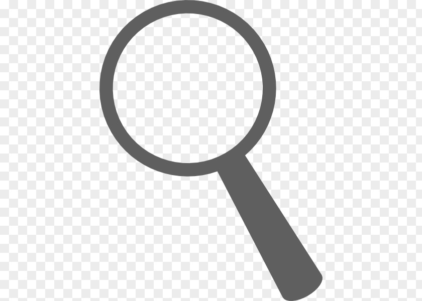Magnifying Vector Glass Clip Art PNG