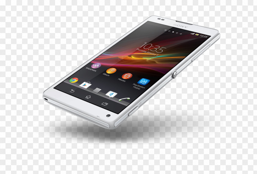 Sony Xperia ZL Smartphone Android Jelly Bean PNG