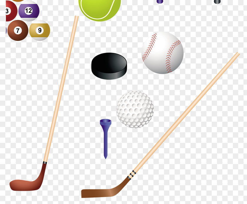 Cartoon Golf Ball Game Sport PNG