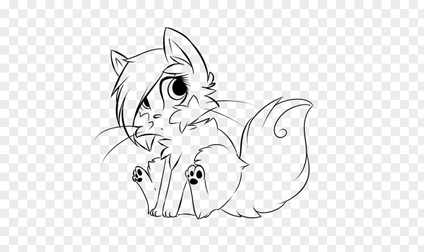 Dog Whiskers Breed Cat Line Art PNG