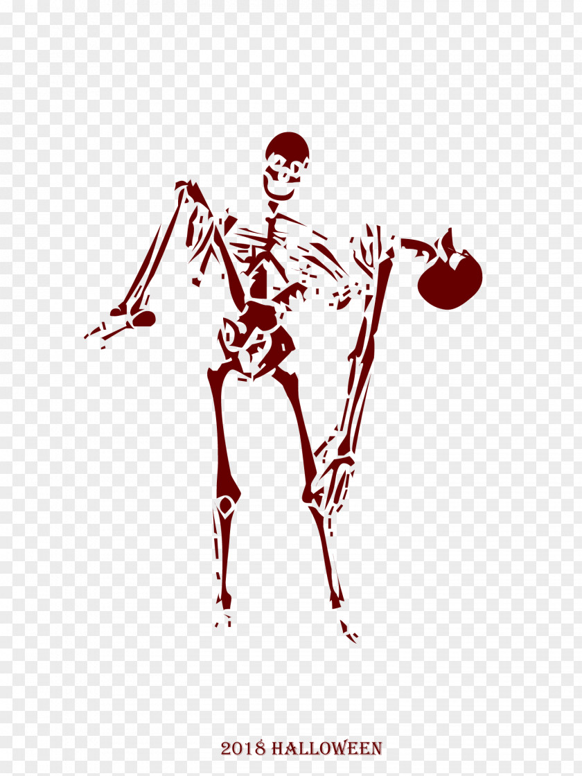 Halloween 2018 Dancing Skeletons . PNG