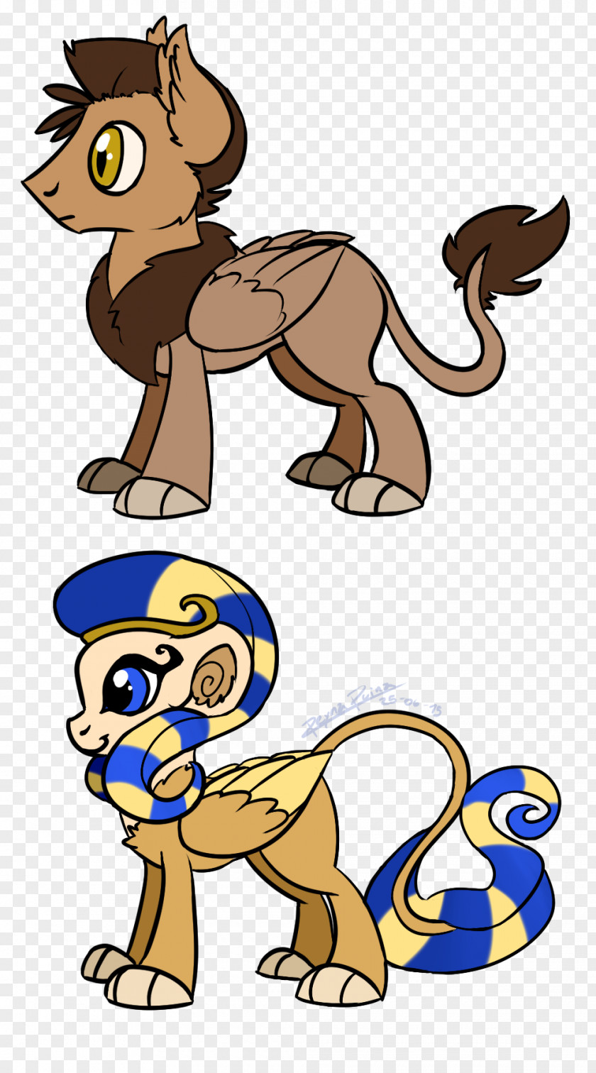 Lion Sphynx Cat Pony PNG