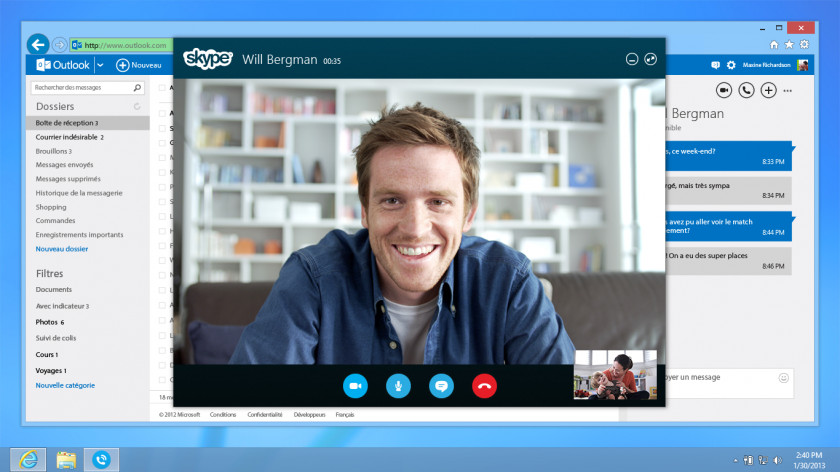 Skype For Business Videotelephony Telephone Call Outlook.com PNG