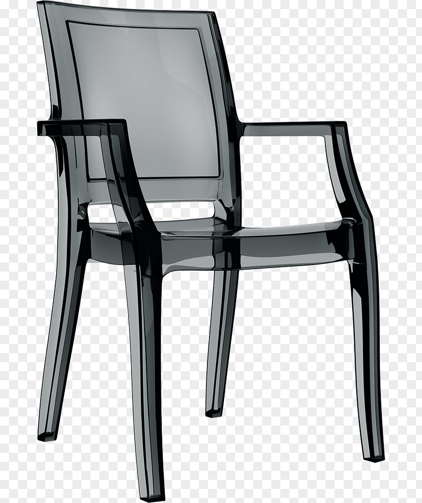 Table Chair Polycarbonate Fauteuil Furniture PNG