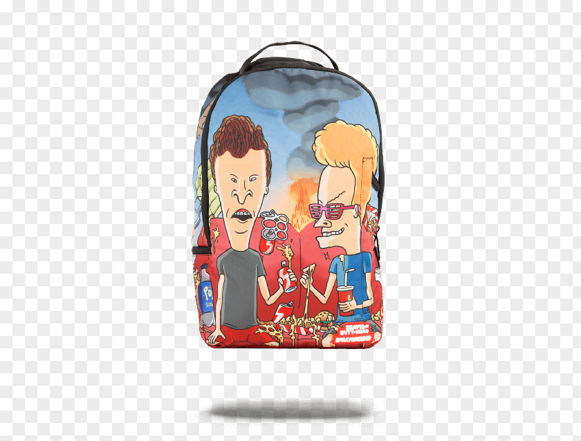 Backpack Butt-head Beavis Sprayground Television Show PNG