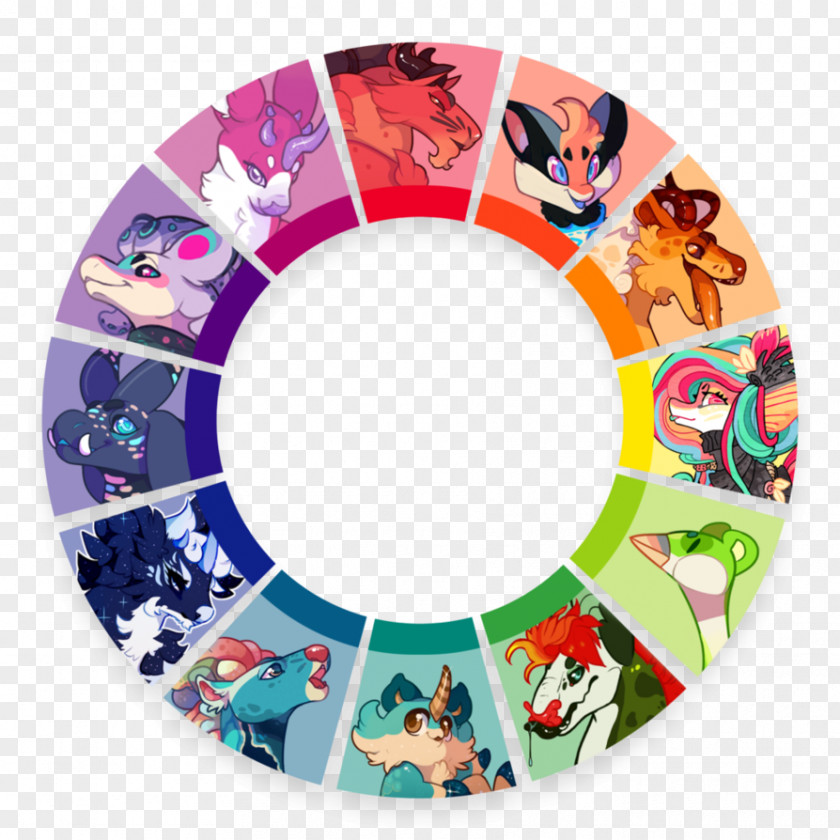 Color Wheel Drawing DeviantArt Fan Art PNG