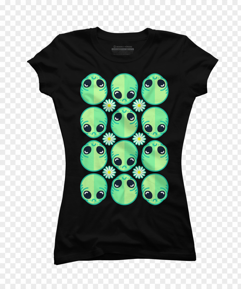 Fashion T-shirt Pattern Green Sleeve Neck Font PNG