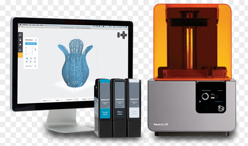 Printer Formlabs 3D Printing Stereolithography PNG