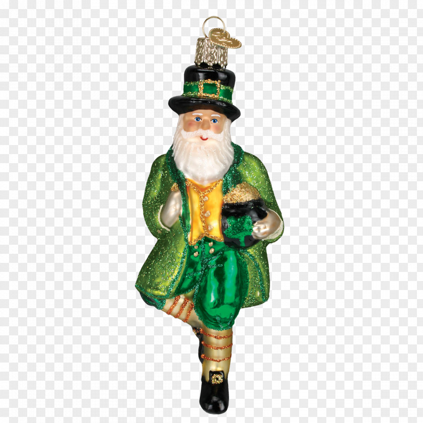 Santa Claus Christmas Day Saint Patrick's Ornament Irish People PNG
