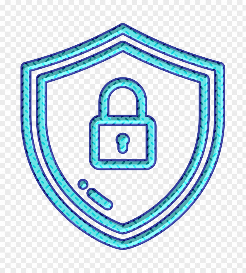 Shield Icon Data Protection Lock PNG