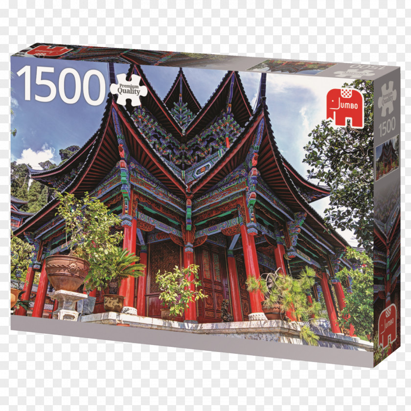 Temple Jigsaw Puzzles Chinese Architecture Castorland PNG