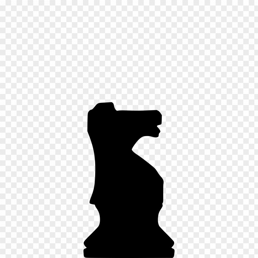 Chess Piece Silhouette Knight Queen PNG