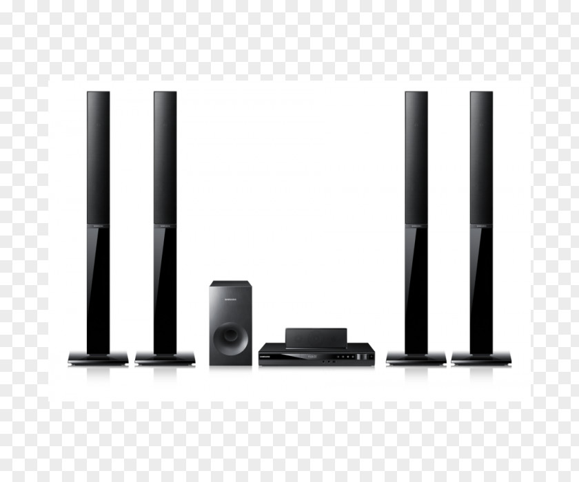 Home Theater Systems Blu-ray Disc Samsung HT-E350 5.1 Surround Sound PNG