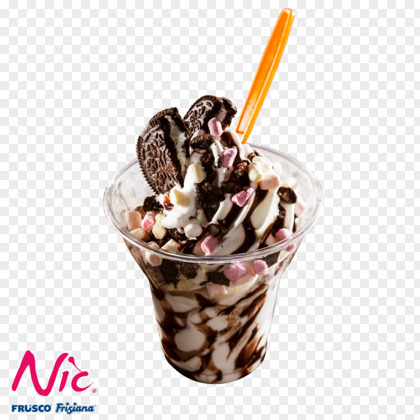 Ice Cream Sundae Chocolate Frozen Yogurt Parfait PNG