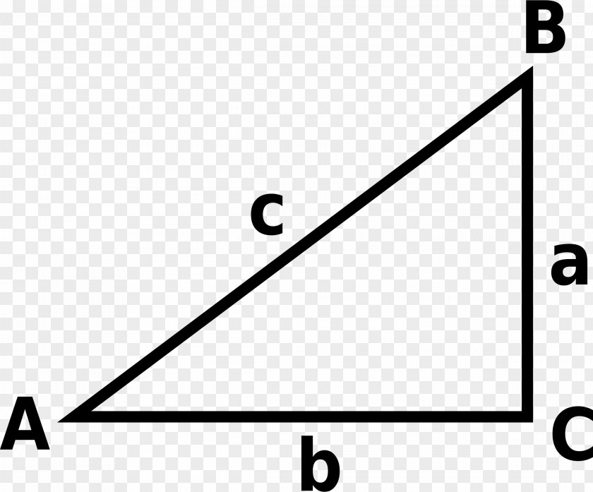 Various Angles Right Triangle Pythagorean Theorem Clip Art PNG
