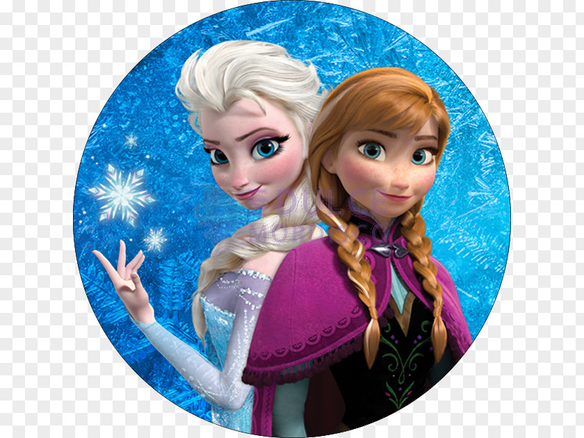 Anna Elsa Frozen Fever Frosting & Icing PNG
