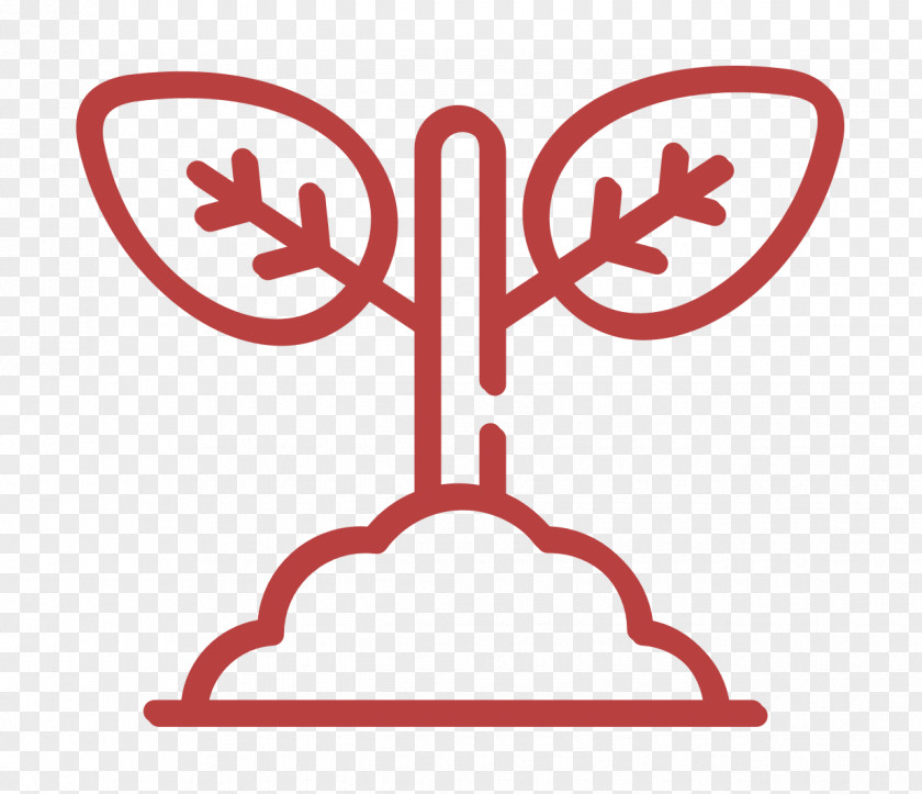 Gardening Icon Sprout Tree PNG