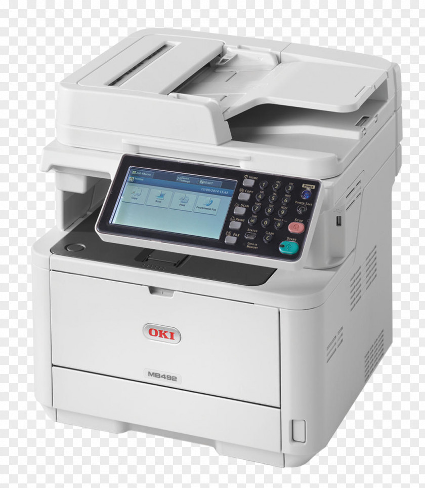 SCAN Multi-function Printer Printing Oki Data Corporation Electric Industry PNG