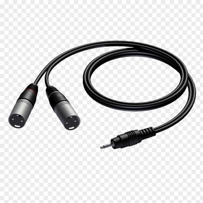 XLR Connector Phone RCA Stereophonic Sound Electrical Cable PNG