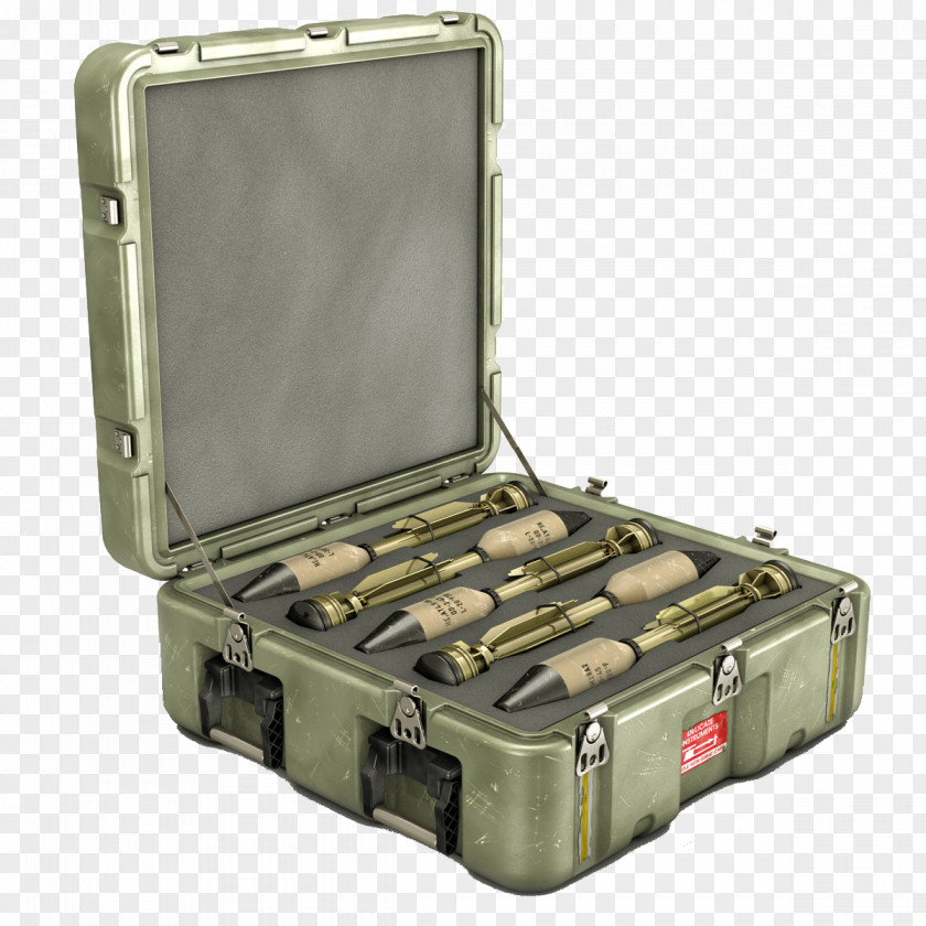 Army Green Ammunition Box Download PNG