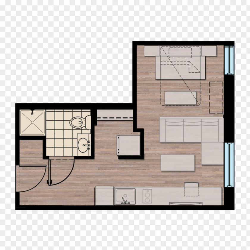 Bed Floor Plan Architecture House PNG