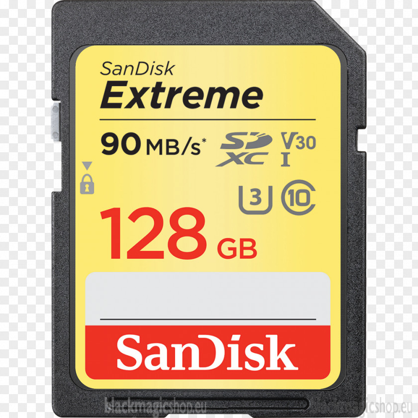 Camera SDHC SanDisk Secure Digital Computer Data Storage Flash Memory Cards PNG