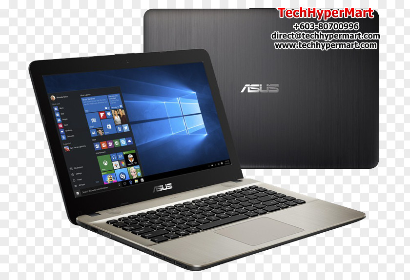 Color Package Laptop Intel Core ASUS Notebook X441 PNG
