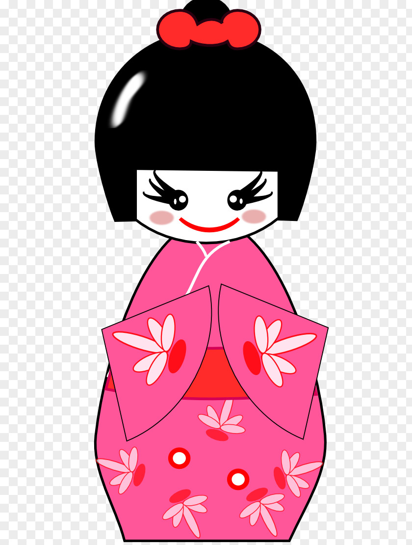 Doll Cliparts Japanese Dolls Kokeshi Clip Art PNG