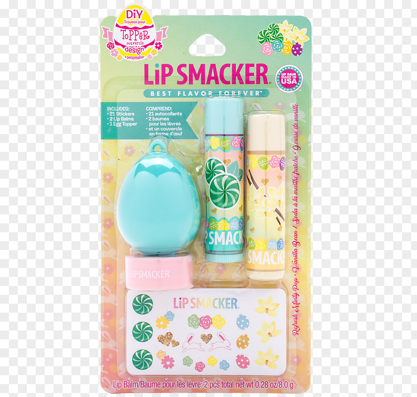 Easter Lip Balm Smackers Gloss Sunscreen PNG