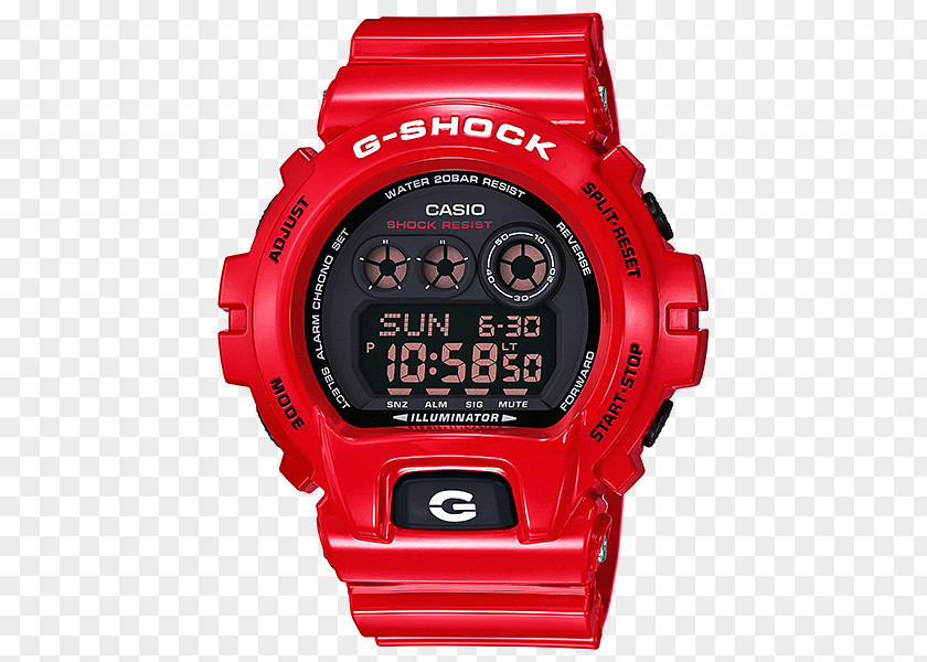 G Shock Casio G-Shock Frogman Shock-resistant Watch Men's DW6900MS-1 PNG