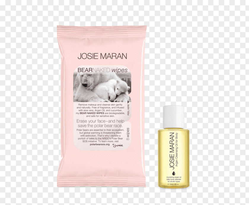 Josie Maran Lotion Wet Wipe Cosmetics Argan Oil Skin Care PNG