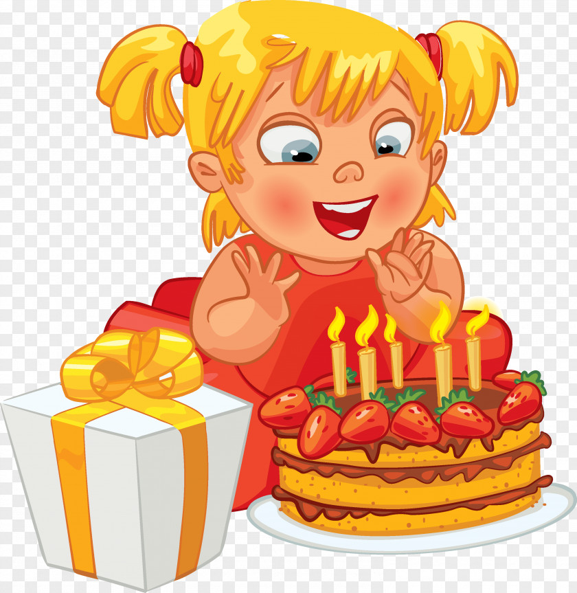 Party Birthday Cake Clip Art PNG