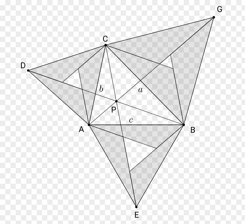Triangle Weitzenböck's Inequality Mathematics PNG