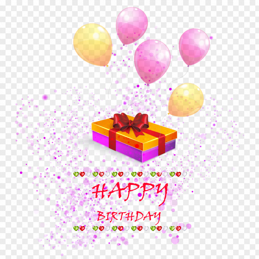 Birthday Vector Material Anniversary Happy To You Download PNG