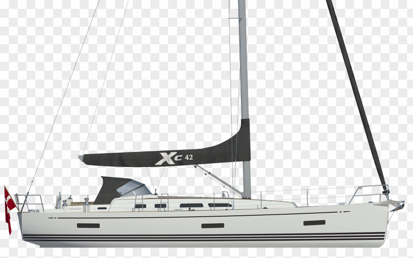 Nautical Mile Sailing X-Yachts Sloop PNG