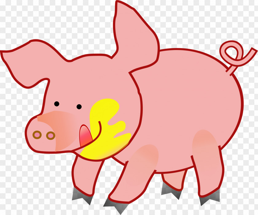 Pig Wild Boar Free Piggy Bank Clip Art PNG