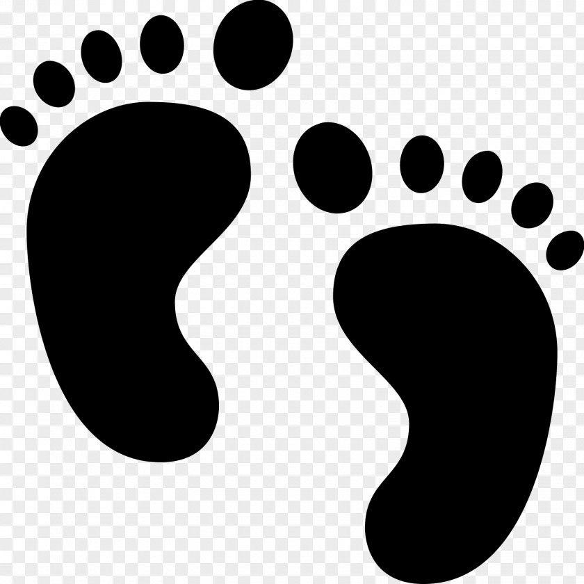 Pram Baby Footprint Clip Art PNG