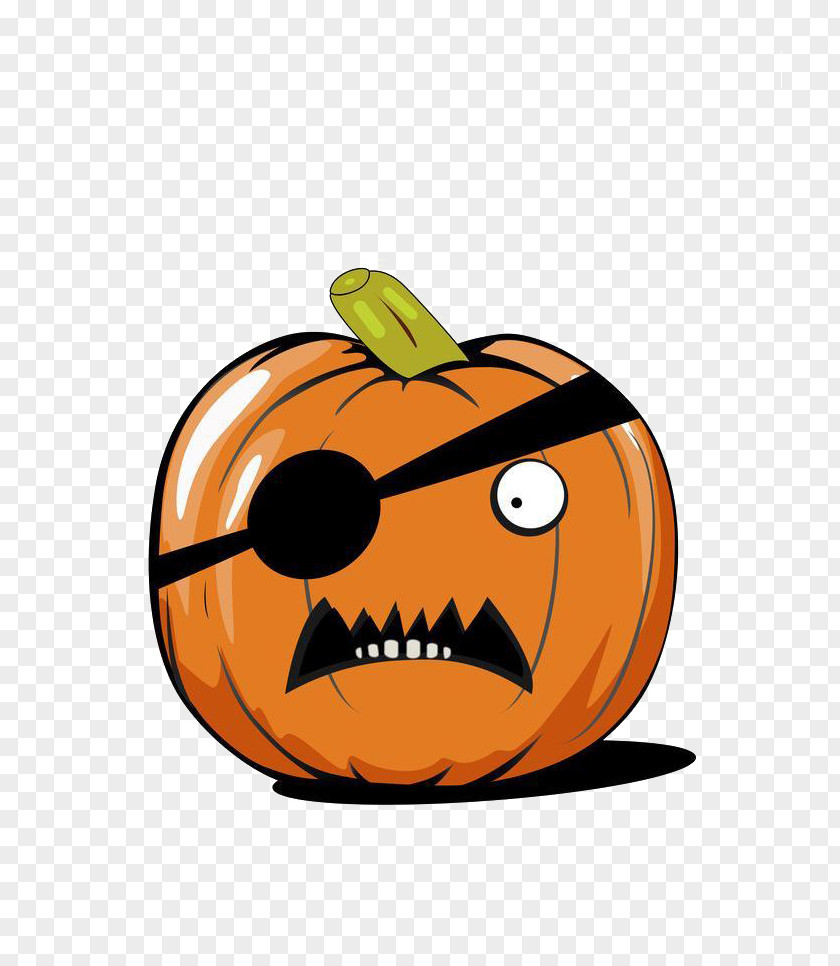Pumpkin Disgusted Expression Clip Art PNG