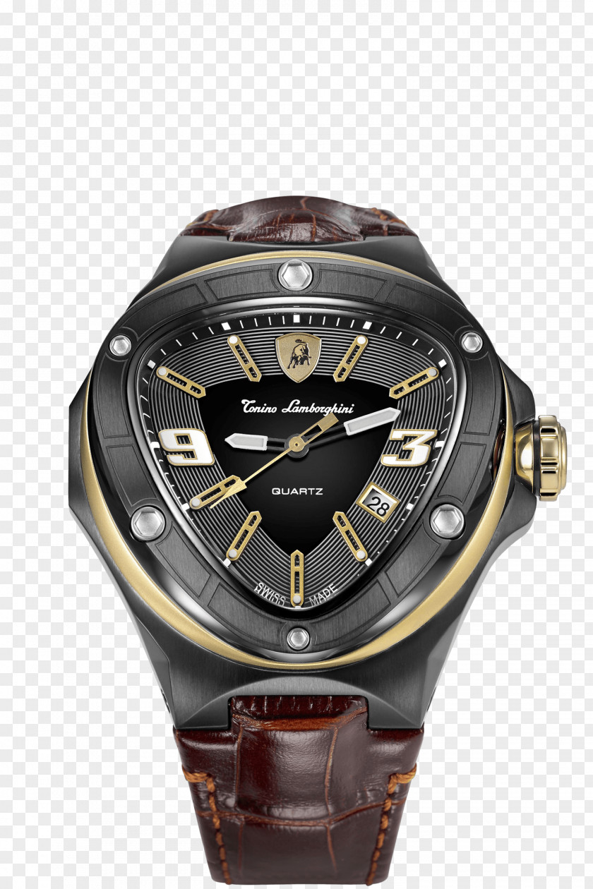 Watch Lamborghini Strap Chronograph Corum PNG