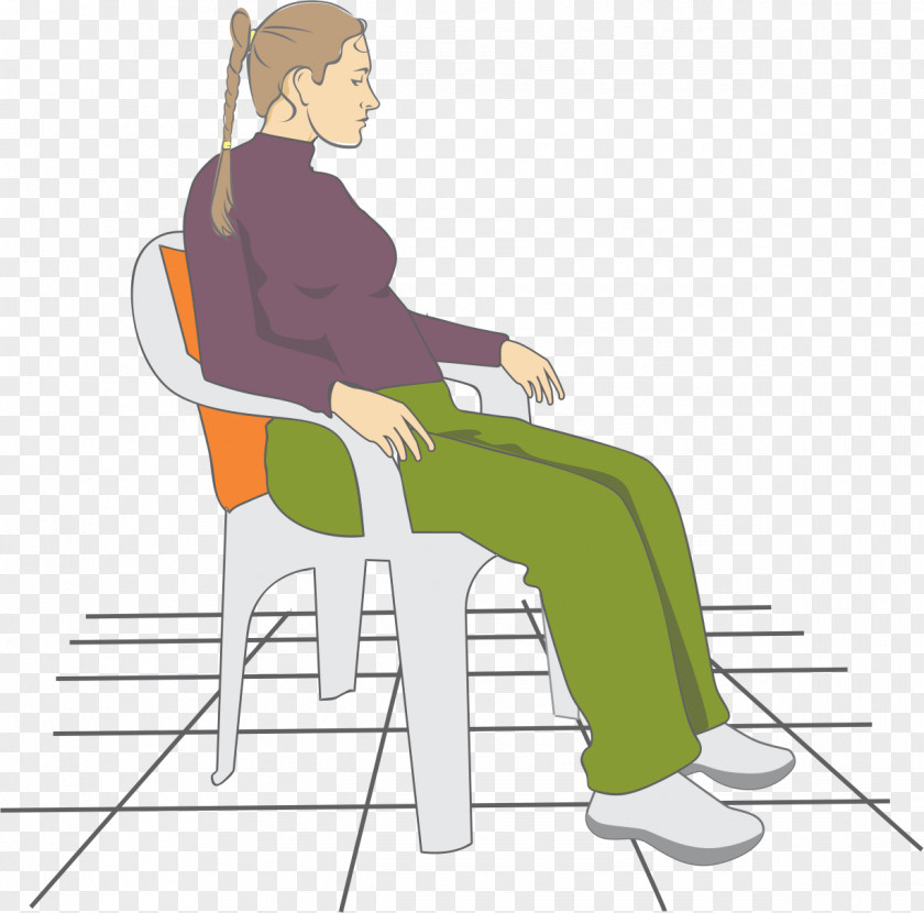 Chair Lumbar Posture Finger Pregnancy PNG