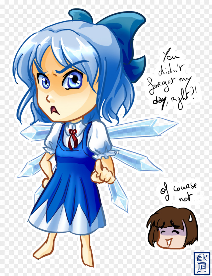 September 9th Cirno 9 Clip Art PNG