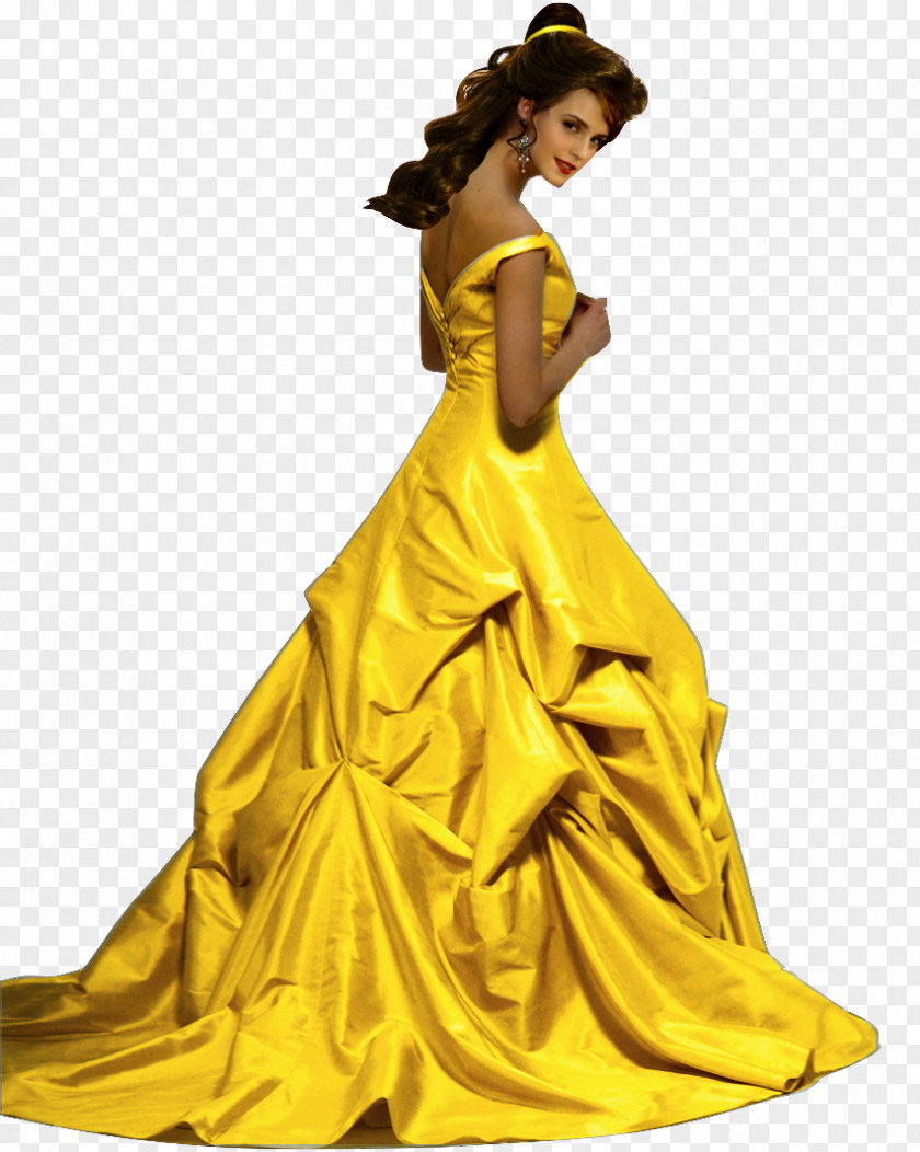 Dress Belle Wedding Disney Princess PNG