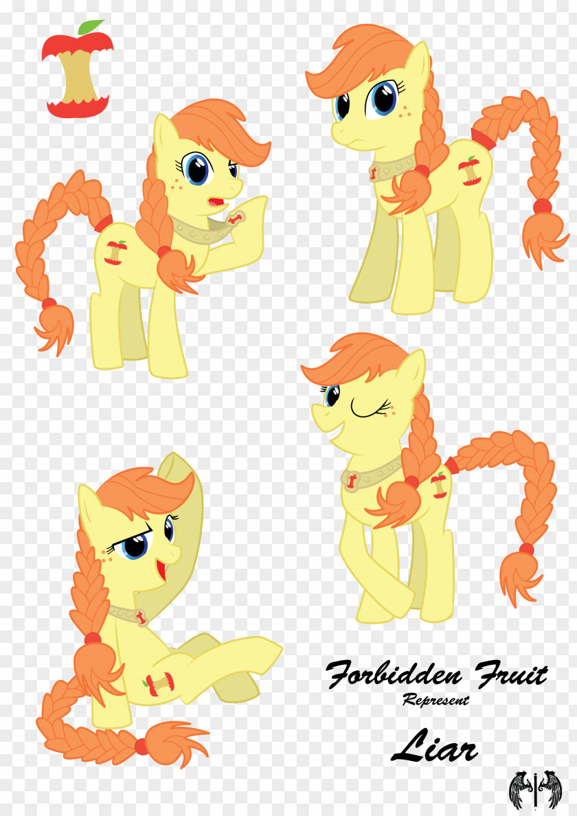 Forbidden Fruit Mammal Character Cartoon Clip Art PNG