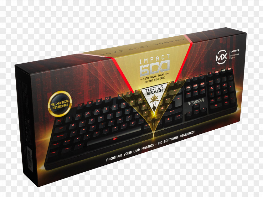 Impact 700 Gaming Keyboard Keypad Corsair STRAFE CherryCherry Computer Turtle Beach PNG