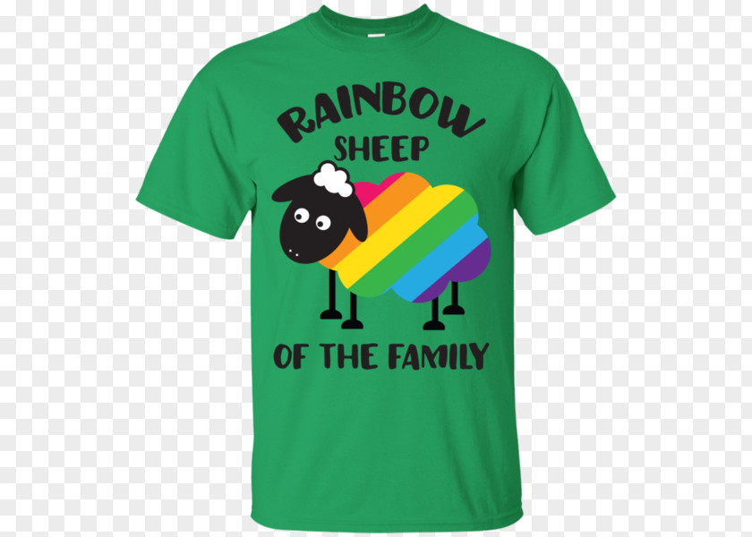 Lgbt Rainbow T-shirt Hoodie Sheep Top PNG