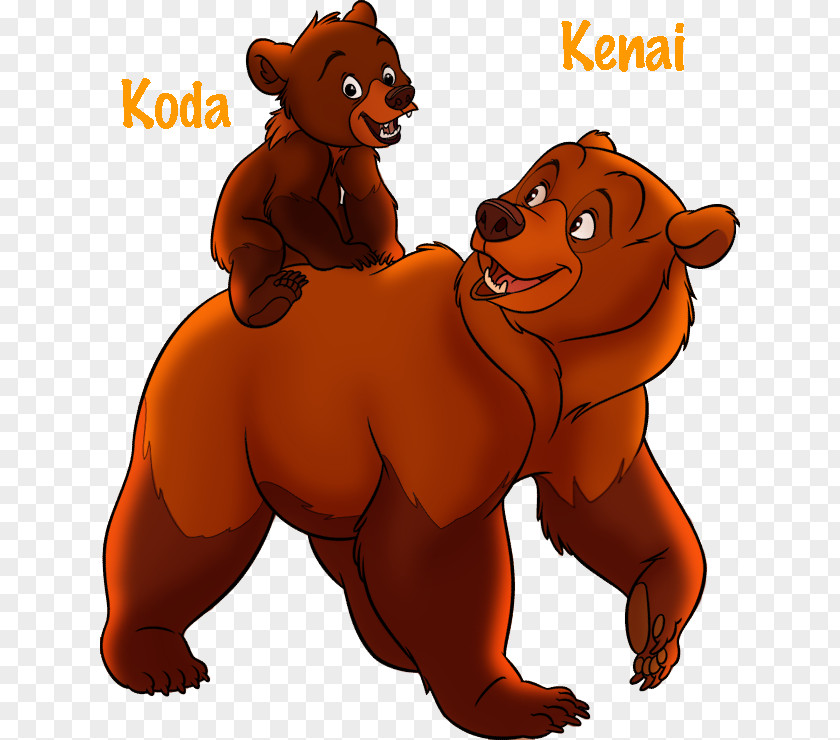 Brother Bear Koda Denahi Kenai The Walt Disney Company PNG