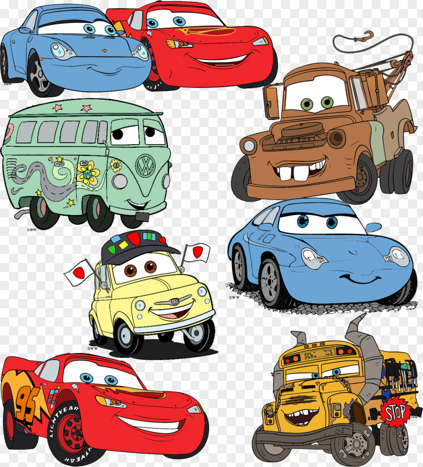 Car Lightning McQueen Cars Photography Party PNG