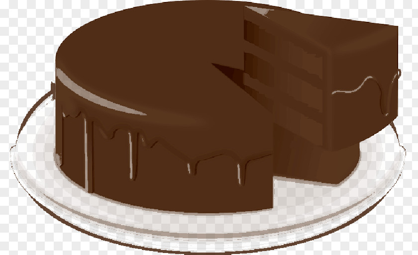 Delicious Chocolate Cake Sachertorte Product Design PNG