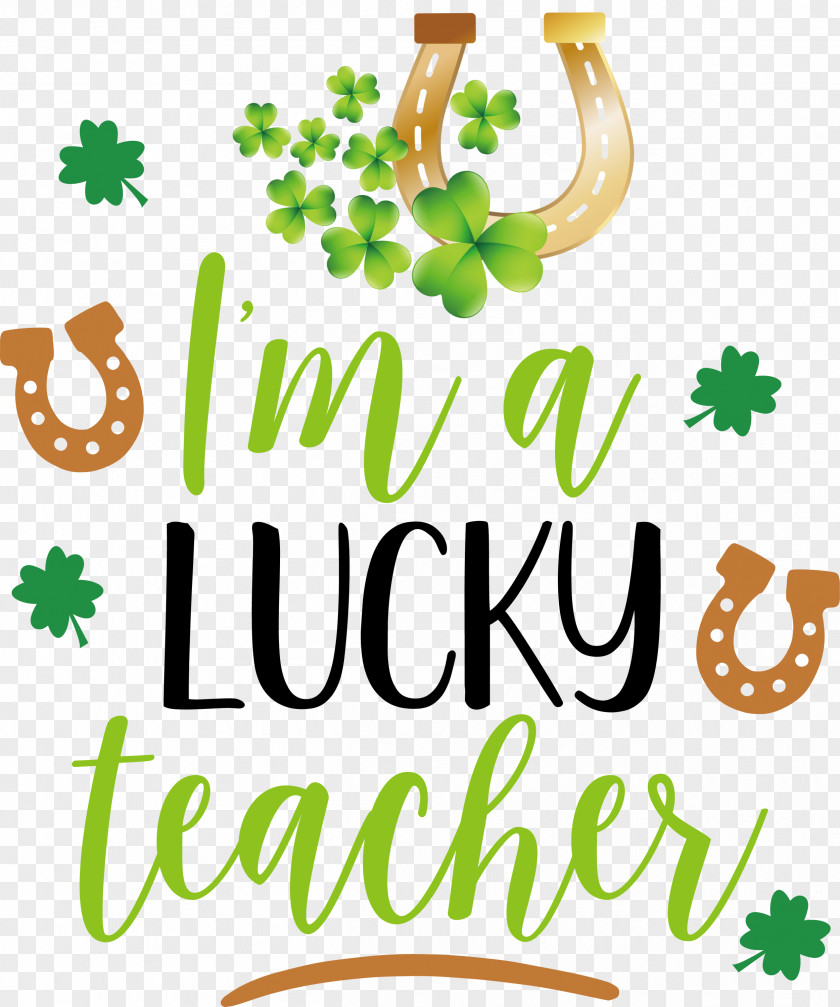 Lucky Teacher Saint Patrick Patricks Day PNG